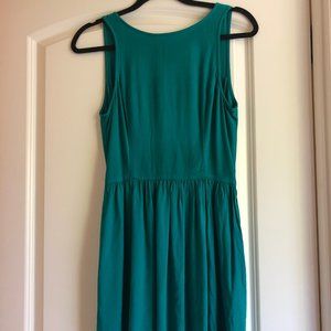 Aritzia Talula Skater Style Dress - Teal